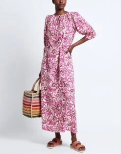 DIANE VON FURSTENBERG Magenta Vestito Lungo -Dolce Vestire 15319630st 14 r