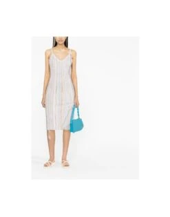 M MISSONI Fantasia Vestito Lungo -Dolce Vestire 15319922gk 14 r