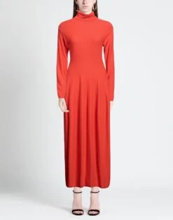 ANTONELLI Rosso Pomodoro Vestito In Maglia -Dolce Vestire 15322018xr 14 r