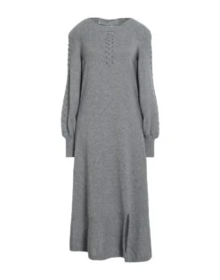 BARRIE Grigio Vestito In Maglia
