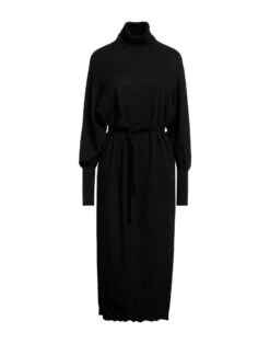 OTTOD'AME Nero Vestito In Maglia