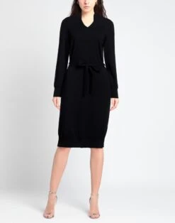 CAPPELLINI By PESERICO Blu Notte Vestito In Maglia -Dolce Vestire 15328009ni 14 r