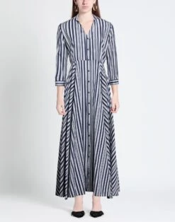 AGLINI Grigio Chiaro Vestito Lungo -Dolce Vestire 15328282om 14 r