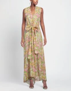 MALÌPARMI Verde Chiaro Vestito Lungo -Dolce Vestire 15331121gq 14 r