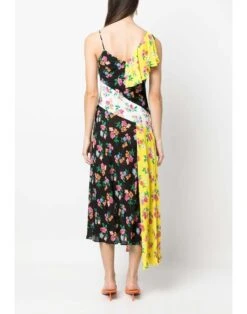 MSGM Giallo Vestito Lungo -Dolce Vestire 15331765wp 14 r