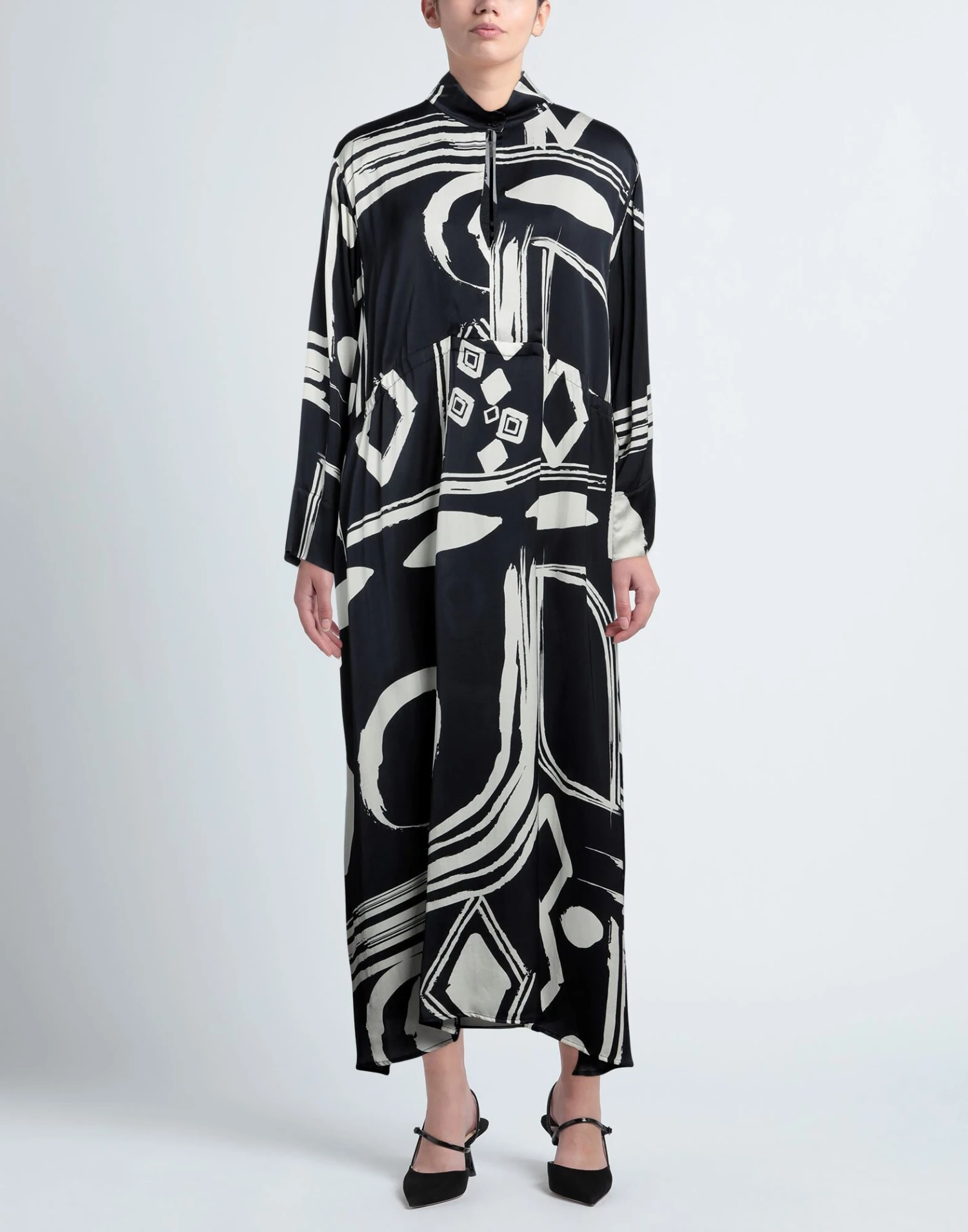 LIVIANA CONTI Blu Notte Vestito Lungo 4 LIVIANA CONTI Blu Notte Vestito Lungo - immagine 2