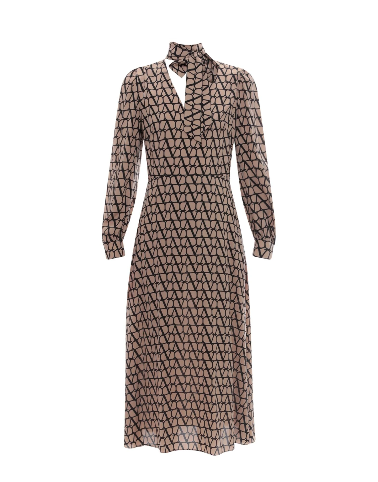 VALENTINO GARAVANI Beige Vestito Lungo 3 VALENTINO GARAVANI Beige Vestito Lungo