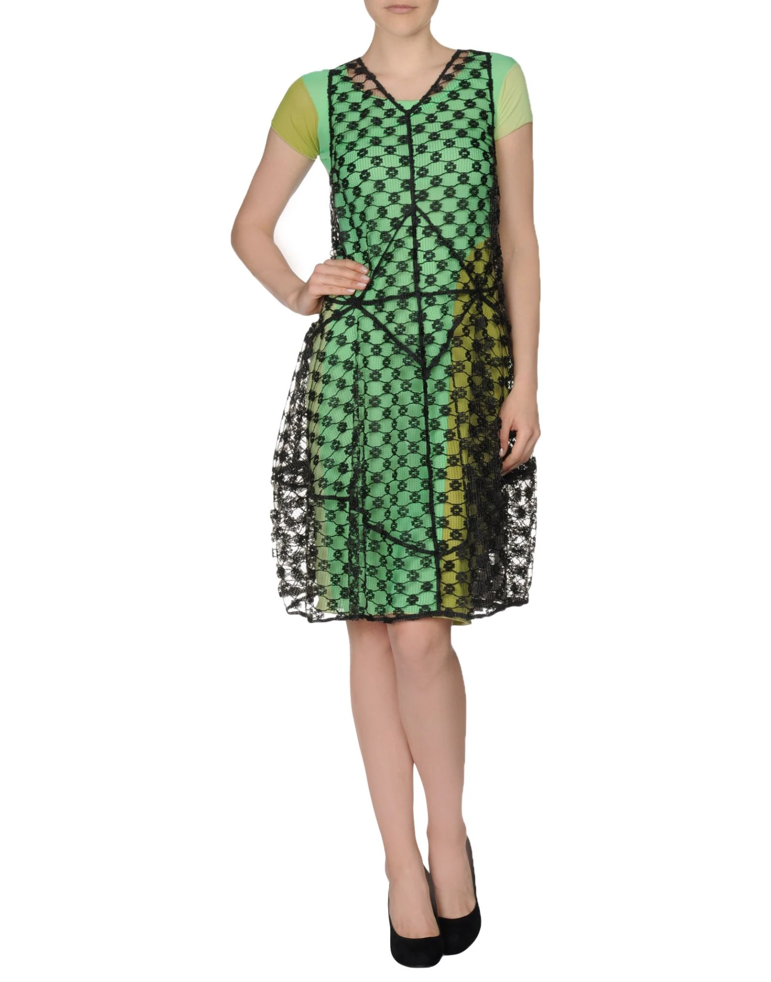 MISSONI Verde Vestito Midi 3 MISSONI Verde Vestito Midi - immagine 2