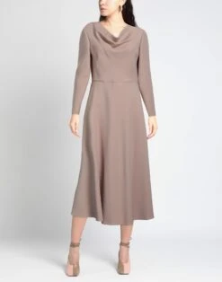 VALENTINO Cipria Vestito Midi -Dolce Vestire 34772159ms 14 e