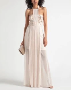 HANITA Rosa Chiaro Vestito Lungo -Dolce Vestire 34818666dr 14 r