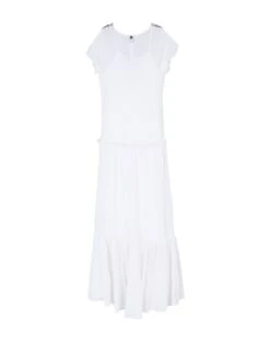 MY TWIN TWINSET Bianco Vestito Lungo -Dolce Vestire 34830060hi 14 r