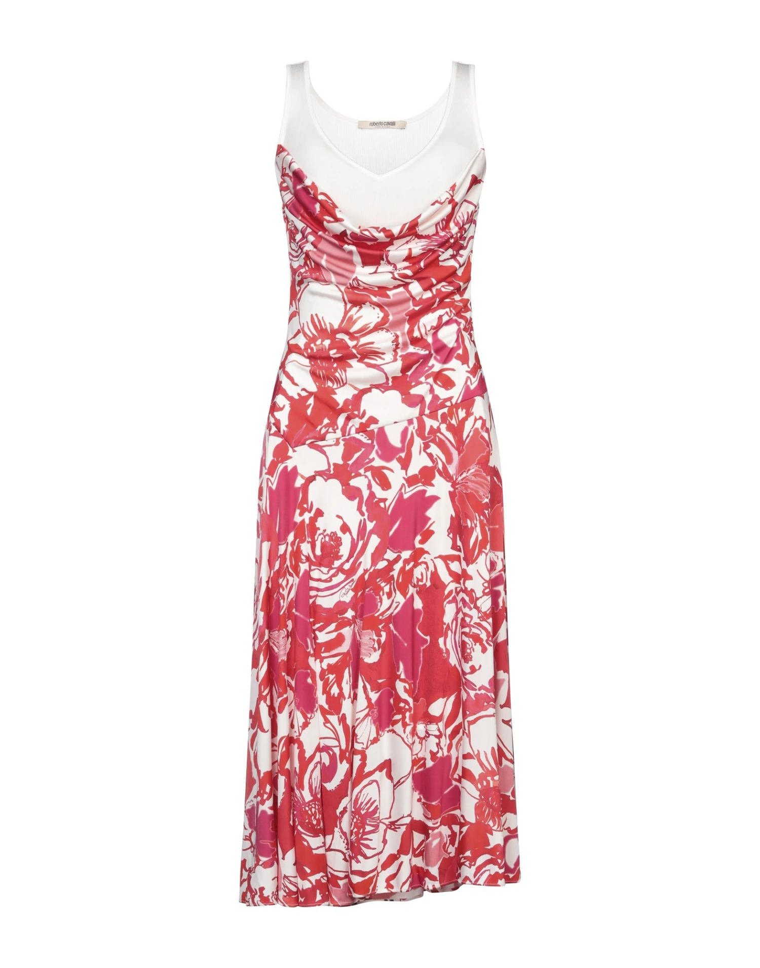 ROBERTO CAVALLI Rosso Vestito Midi 3 ROBERTO CAVALLI Rosso Vestito Midi